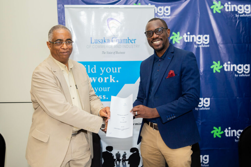 Cellulant joins forces with Lusaka Chamber of Commerce to digitize payments